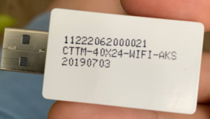 CTTM-40x24-WIFI-AKS Originele Aux Wifi Module