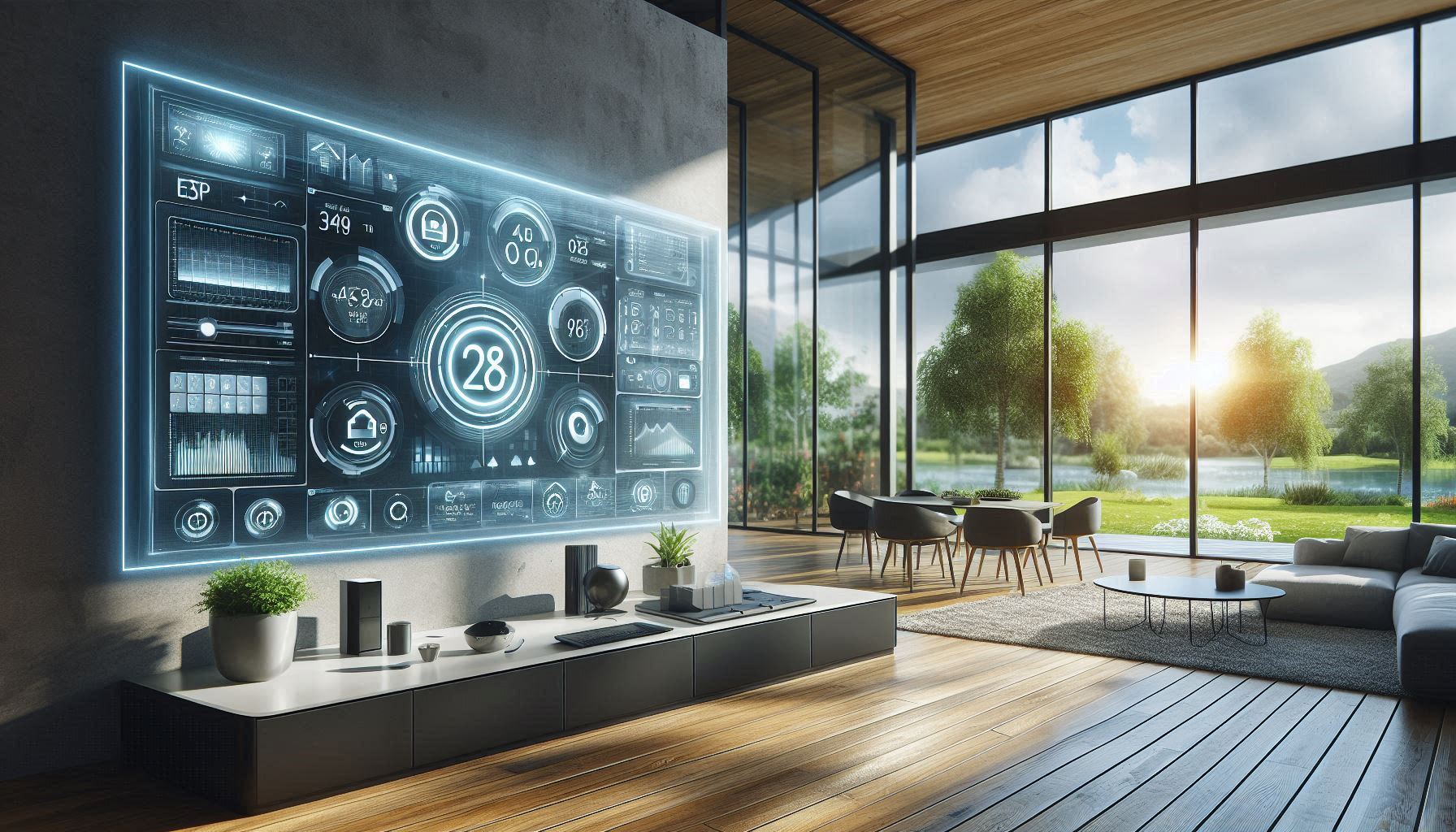 Een Dashboard geeft veel informatie van het Smart Home weer voor de gebruiker