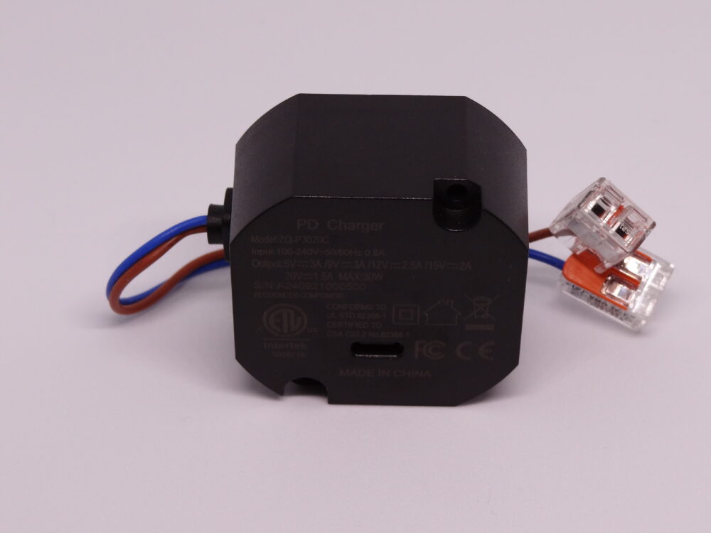 Inbouw USB-C PD voedingsmodule